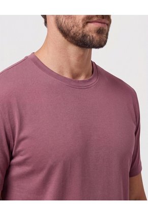 Camiseta Básica De Cuello Redondo Para Hombre Para Hombre Morado Patprimo
