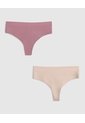 Pack X2 Tanga Mujer Invisible   Para Mujer Surtido Patprimo de Patprimo