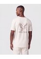 Camiseta Con Cuello En Contraste  Para Hombre Blanco Patprimo de Patprimo