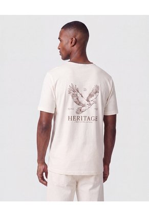 Camiseta Con Cuello En Contraste Para Hombre Blanco Patprimo