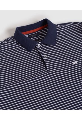 Polo Para Hombre Cuello Tejido Sin Bolsillo Color Azul Oscuro Marca Patprimo #44112459