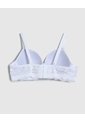 Brasier Media Copa En Encaje   Para Mujer Blanco Patprimo de Patprimo