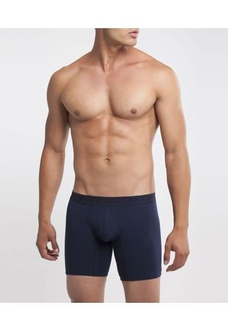 Boxer X1 Para Hombre Fleat Seamer Medio Color Azul Marca Patprimo #44000120 Patprimo