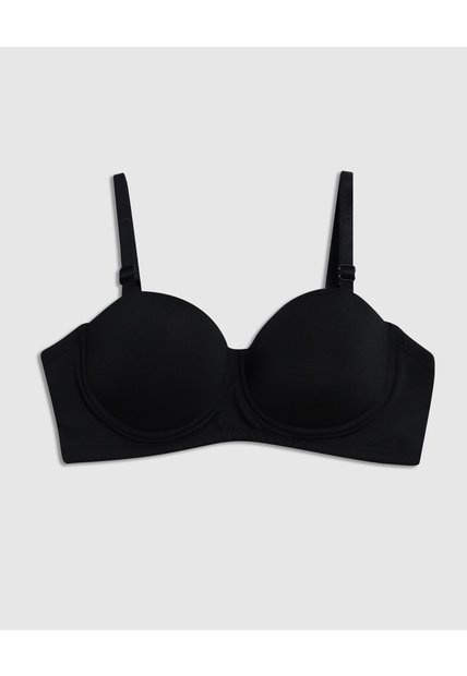 Brasier Para Mujer Strapless Con Copas  Para Mujer Negro Patprimo