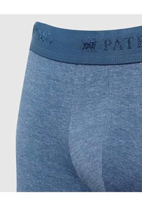 Bóxer Hombre De Ajuste Ergonómico X1 Para Hombre Azul Patprimo