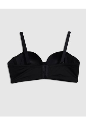 Brasier Para Mujer Strapless Con Copas Para Mujer Negro Patprimo
