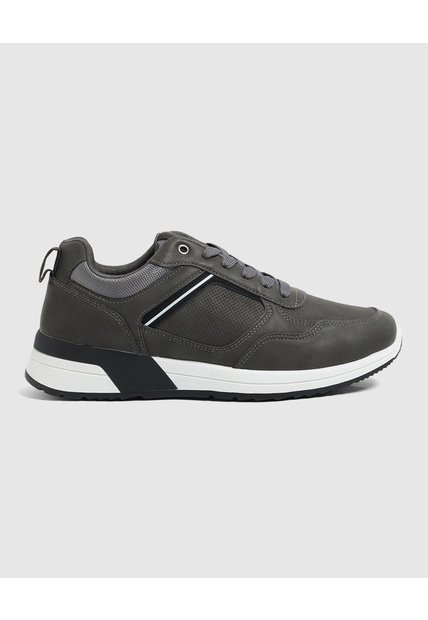 Tenis Deportivos Casuales Hombre  Para Hombre Gris Patprimo