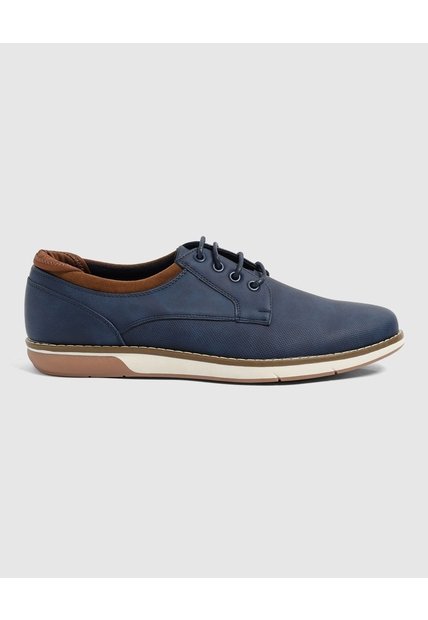 Zapatos Oxford Casuales Hombre  Para Hombre Azul Patprimo