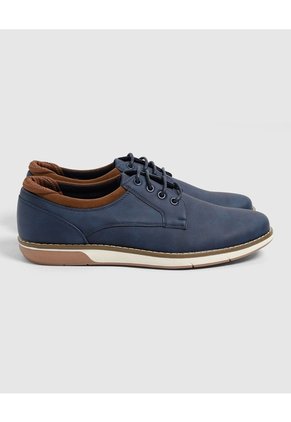 Zapatos Oxford Casuales Hombre  Para Hombre Azul Patprimo