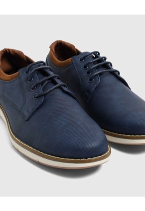 Zapatos Oxford Casuales Hombre  Para Hombre Azul Patprimo