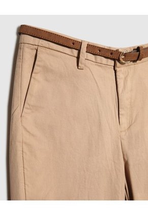 Pantalón Para Mujer Chino Color Café  Marca Patprimo #30071723