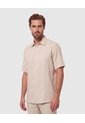 Camisa Guayabera Fresca Para Hombre  Para Hombre Beige Patprimo de Patprimo