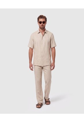 Camisa Guayabera Fresca Para Hombre Para Hombre Beige Patprimo