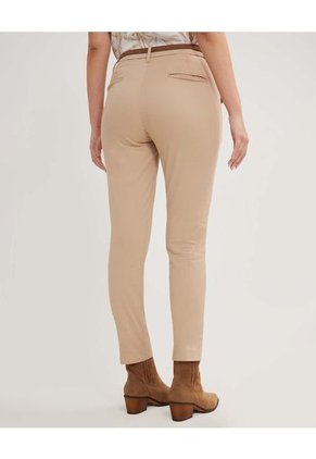 Pantalón Para Mujer Chino Color Café  Marca Patprimo #30071723