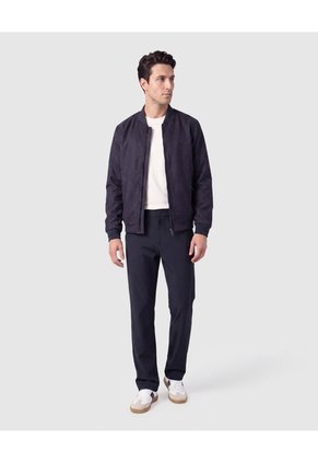 Chaqueta Bomber Para Hombre Para Hombre Azul Patprimo