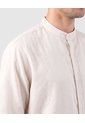 Guayabera Manga Corta Cuello Mao Hombre  Para Hombre Beige Patprimo de Patprimo