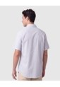 Camisa Manga Corta Casual Para Hombre  Para Hombre Blanco Patprimo de Patprimo
