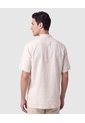 Guayabera Manga Corta Cuello Mao Hombre  Para Hombre Beige Patprimo de Patprimo