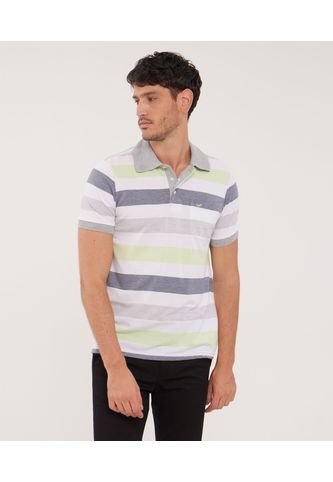 Polo Para Hombre Cuello Tejido Con Bolsillo Color Gris  Marca Patprimo #44112485 Patprimo