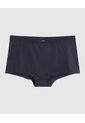 Boxer Tiro Alto En Microfibra Unicolor   Para Mujer Azul Patprimo de Patprimo