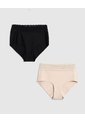 Pack X2 Panty Mujer Con Detalle De Encaje  Para Mujer Surtido Patprimo de Patprimo