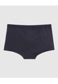 Boxer Tiro Alto En Microfibra Unicolor   Para Mujer Azul Patprimo de Patprimo