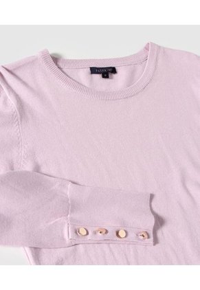 Saco Para Mujer Cuello Redondo Color Morado Marca Patprimo #30330551