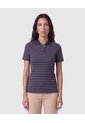 Polo A Rayas   Para Mujer Azul Patprimo de Patprimo