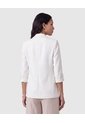 Blazer Casual Manga Larga Mujer  Para Mujer Blanco Patprimo de Patprimo