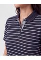 Polo A Rayas   Para Mujer Azul Patprimo de Patprimo