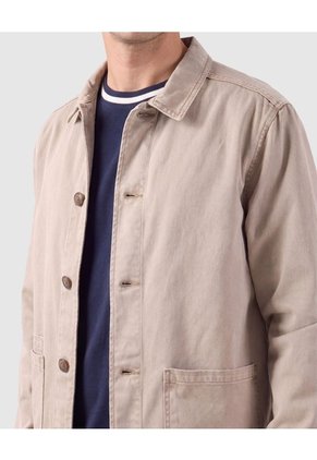 Chaqueta Casual Unicolor Para Hombre Para Hombre Café Patprimo