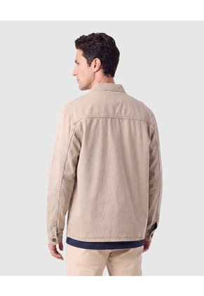 Chaqueta Casual Unicolor Para Hombre Para Hombre Café Patprimo