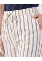 Bermuda Con Cintura Ajustable Para Mujercurvy  Para Mujer Azul Patprimo de Patprimo