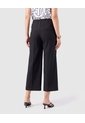 Pantalón Culotte De Tiro Alto Mujer  Para Mujer Negro Patprimo de Patprimo