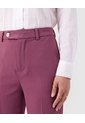Pantalón Wide Leg Mujer Con Trabillas  Para Mujer Morado Patprimo de Patprimo