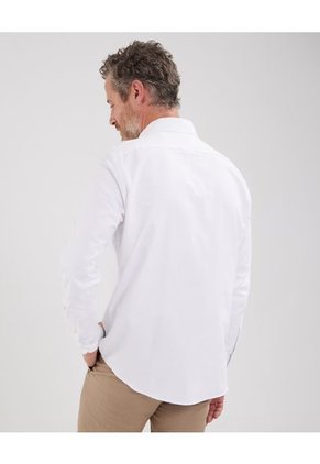 Camisa Para Hombre Manga Larga Sin Bolsillo Color Blanco Marca Patprimo #44012952