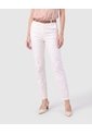Pantalón Recto Clásico Mujer  Para Mujer Blanco Patprimo de Patprimo