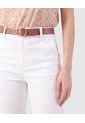 Pantalón Recto Clásico Mujer  Para Mujer Blanco Patprimo de Patprimo