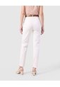 Pantalón Recto Clásico Mujer  Para Mujer Blanco Patprimo de Patprimo