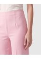 Pantalón Culotte De Tiro Alto Mujer  Para Mujer Rosa Patprimo de Patprimo
