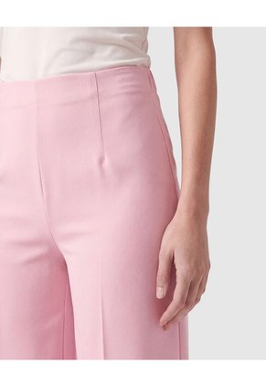 Pantalón Culotte De Tiro Alto Mujer Para Mujer Rosa Patprimo