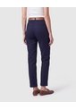 Pantalón Recto Clásico Mujer  Para Mujer Azul Patprimo de Patprimo