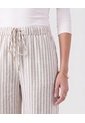 Pantalón Recto Con Cordón Mujer  Para Mujer Café Patprimo de Patprimo