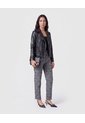 Pantalón Recto Estampado Mujer  Para Mujer Gris Patprimo de Patprimo