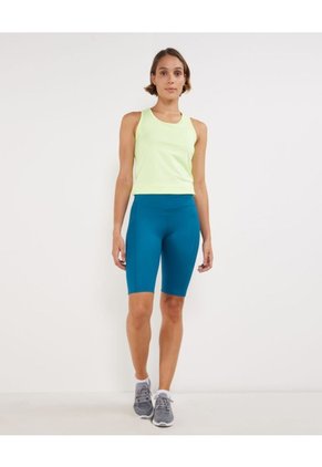 Legging Biker Unicolor  Para Mujer Azul Patprimo
