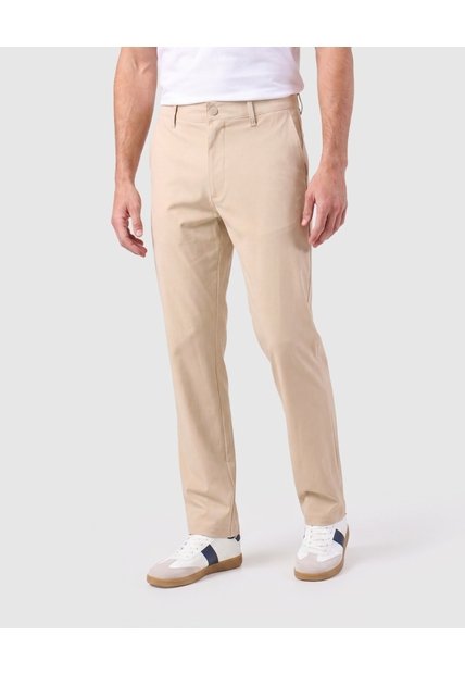 Pantalón Unicolor Para Hombre  Para Hombre Beige Patprimo