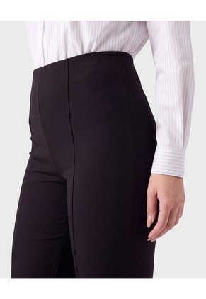 Leggings De Corte Recto Para Mujer Para Mujer Negro Patprimo