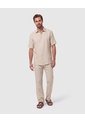 Pantalón Unicolor Fresco Para Hombre  Para Hombre Beige Patprimo de Patprimo