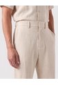 Pantalón Unicolor Fresco Para Hombre  Para Hombre Beige Patprimo de Patprimo