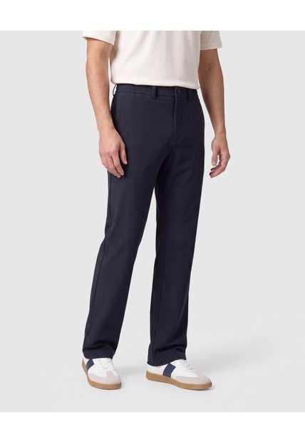 Pantalón Casual Recto Para Hombre  Para Hombre Azul Patprimo